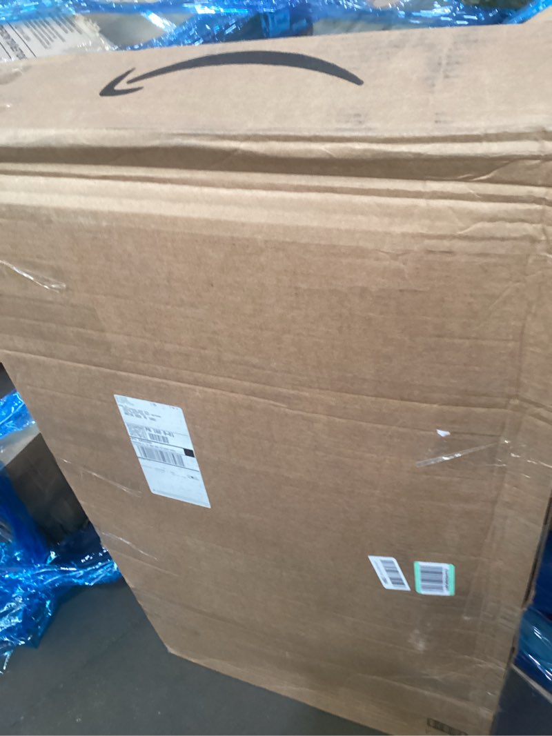 Condition photo showing As Is for Moose Supply Concrete Curing Blanket Cover - Heavy Duty PE Coated Woven Insulated Foam Core for Cement, Construction, Landscaping - Tear & Water Resistant - 6 x 24 Ft - Indoor/Outdoor Tarp, Orange 6' x 24'