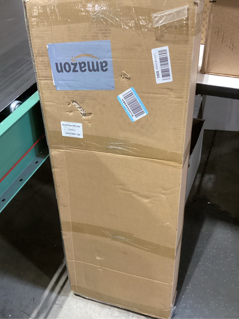 Condition photo showing New/Like New for Industrial Pipe Clothing Racks, Rolling Garment Racks, Hall Tree on Lockable Wheels with Shelves and Shoes Storage, Heavy Duty Clothes Rack (two tiers garment rack) Rolling - Two Tiers - 1PC