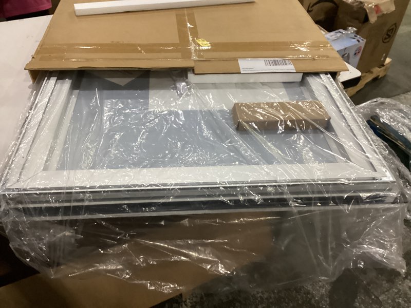 Condition photo showing New/Like New for t tested***** 40x30 led bathroom mirror with lights, anti-fog, backlit + front lit, lighted bathroom vanity mirror for wall, memory function, dimmable, tempered glass, shatter-proof 40\"l x 30\"wo