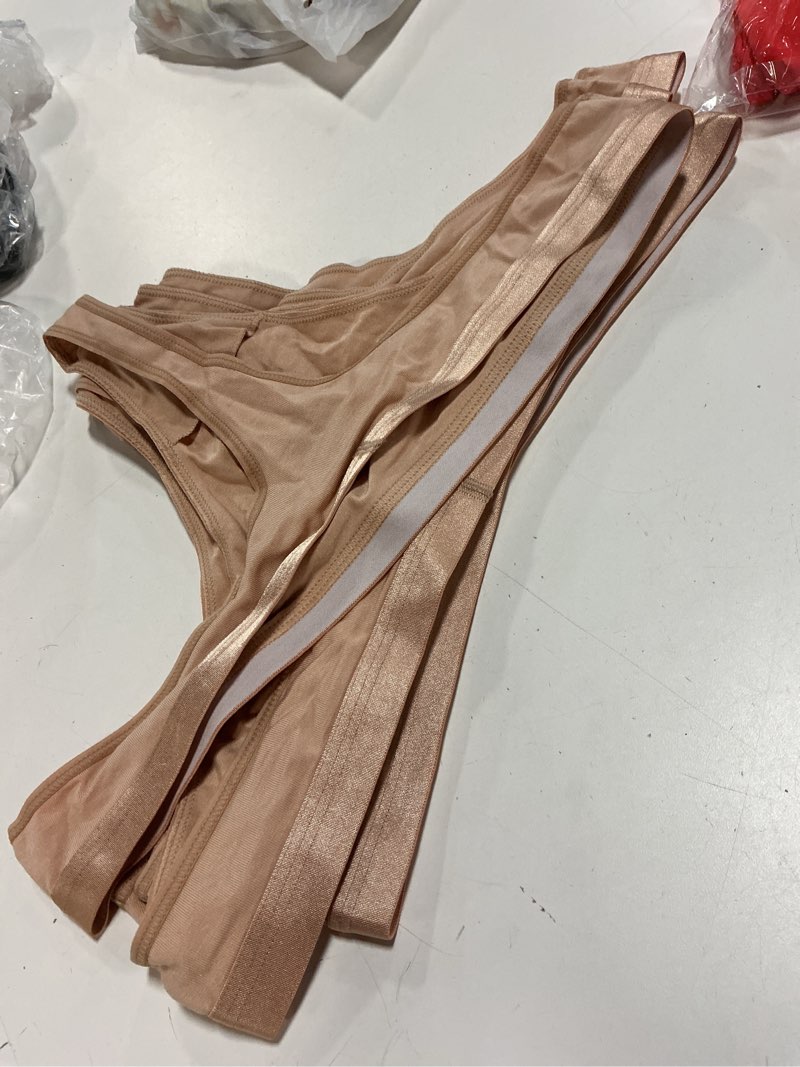Condition photo showing Good Condition for micromodal thong (6-pack), l, warm sand