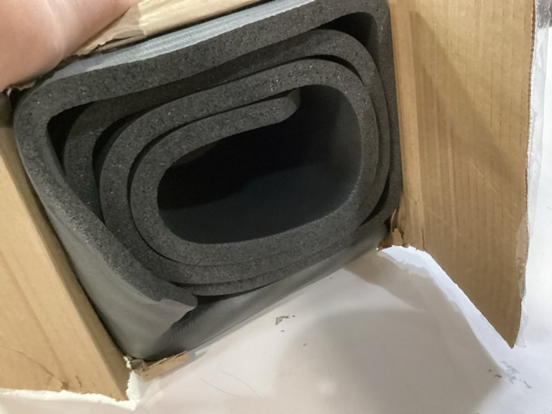 Condition photo showing Good Condition for Retrospec Solana Yoga Mat Thick 1/2in Non-Slip Workout Mat with Nylon Strap - 72x24in Exercise Mat for Pilates, Stretching & Fitness - BPA Free, Easy Clean Graphite 1/2 inch