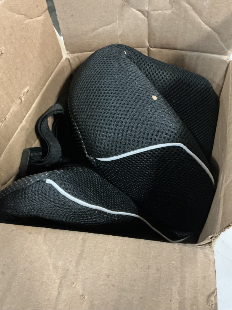 Condition photo showing As Is for lumbar support pillow for office chair, office home essentials,gifts for mom,dad, back support pillow for car, chair cushions,back pain relief improve posture,mesh cover double adjustable straps