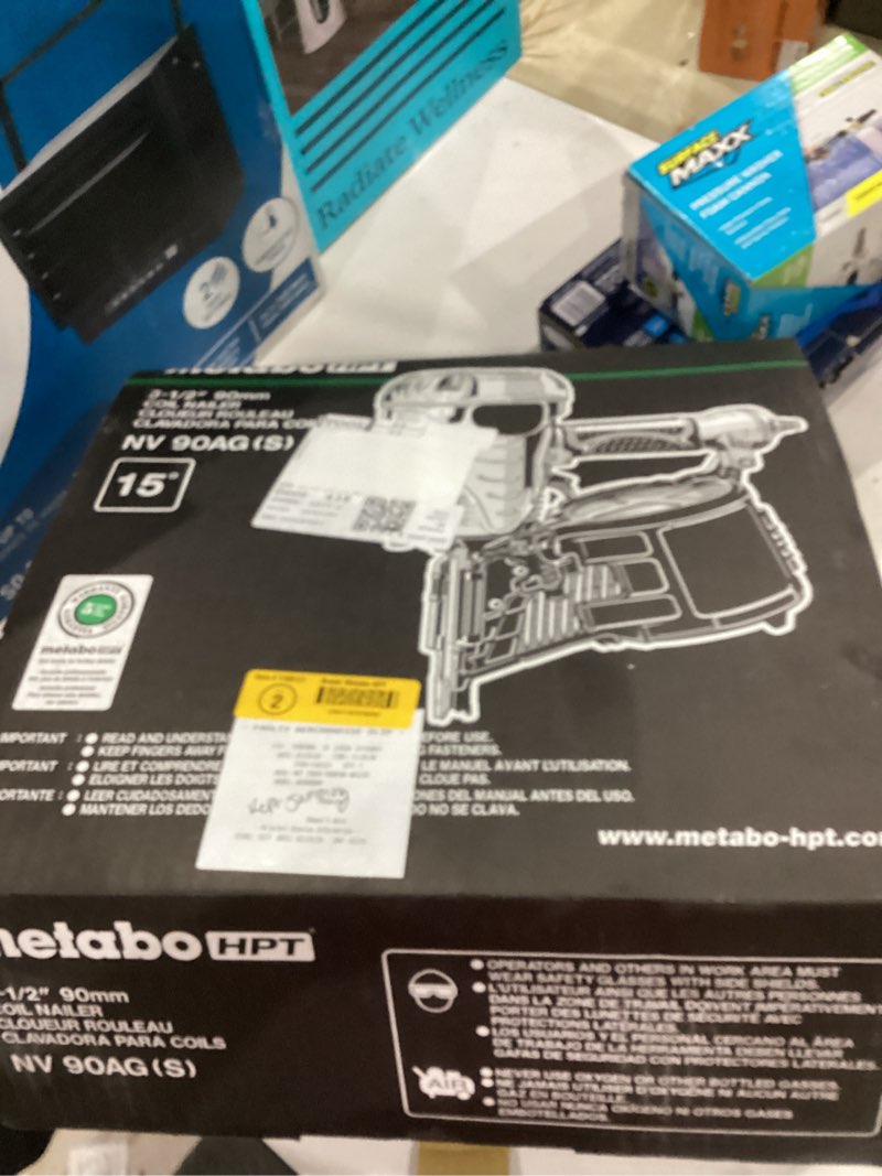  Lavadora para coils metabo hpt