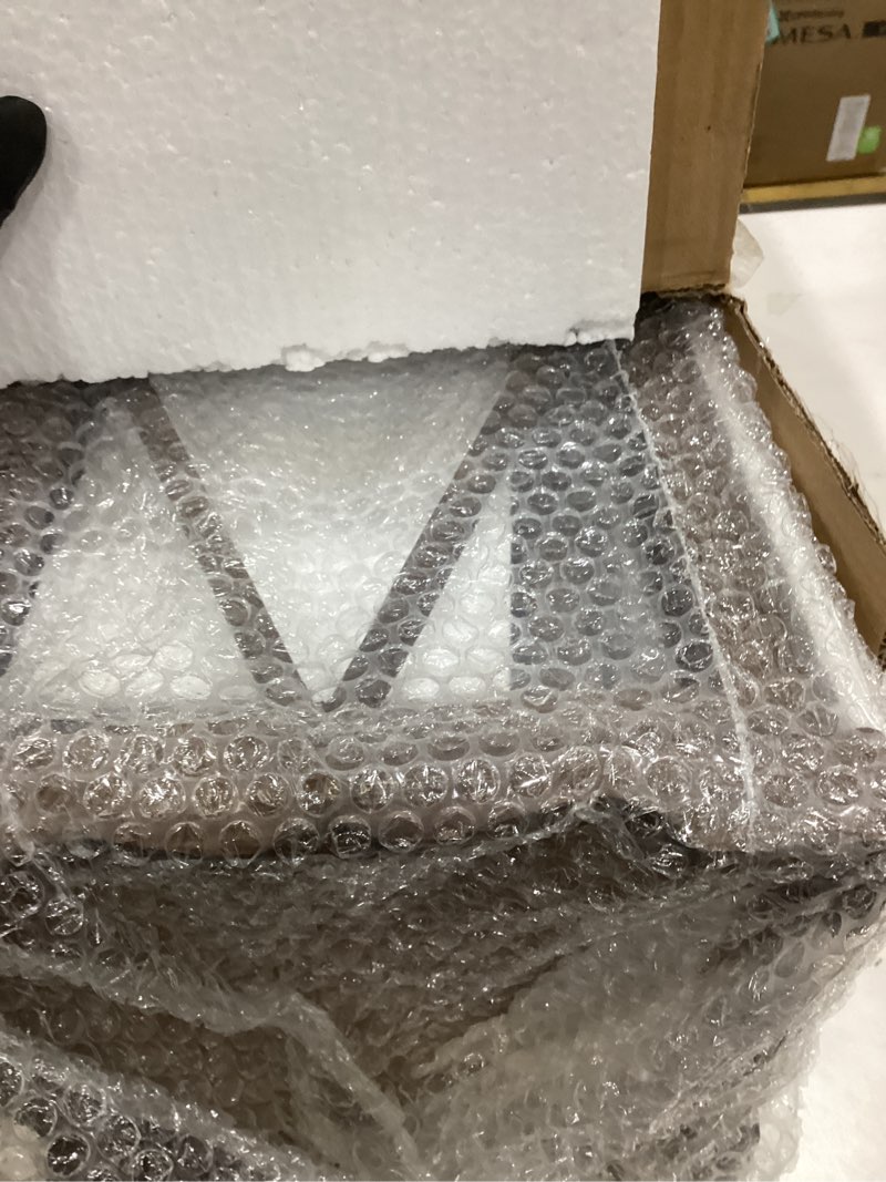 Condition photo showing Good Condition for Perfnique Farmhouse Outdoor Lanterns for Patio, Set of 2 Rustic Lanterns Decor, Vintage Hanging Candle Holder Decorative for Porch, Garden, Yard, Indoor (No Glass, Dark Brown)