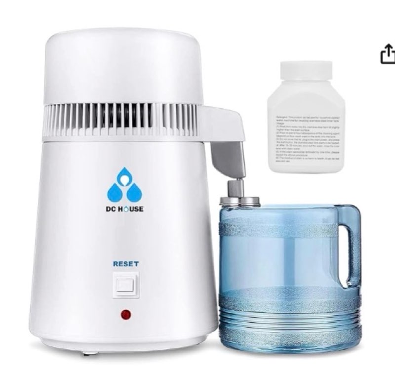DC HOUSE 1 Gallon Water Distiller Machine INCOMPLETE 