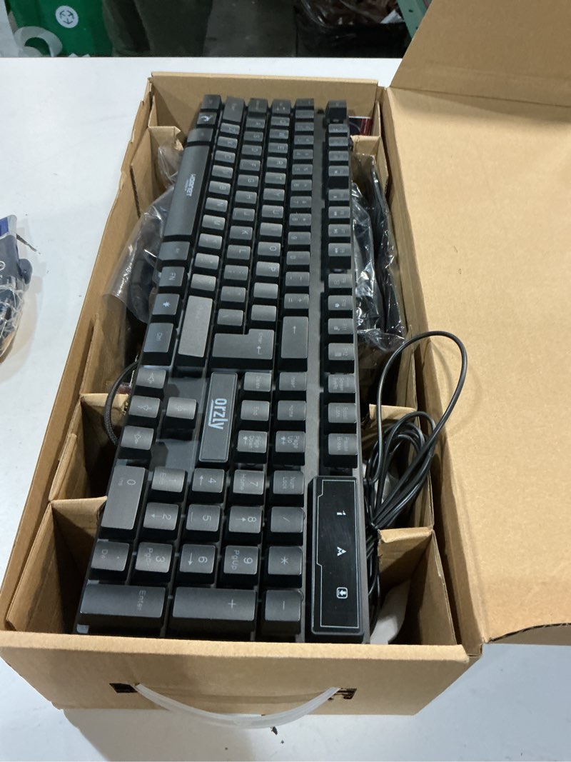 Condition photo showing Good Condition for Gaming Keyboard and Mouse and Mouse pad and Gaming Headset, Wired LED RGB Backlight Bundle for PC Gamers and Xbox and PS4 Users - 4 in 1 Edition Hornet RX-250 Black