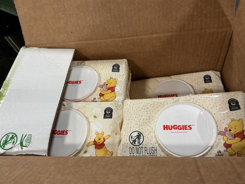 Condition photo showing Good Condition for Huggies Natural Care Sensitive Unscented Baby Wipes - 768ct