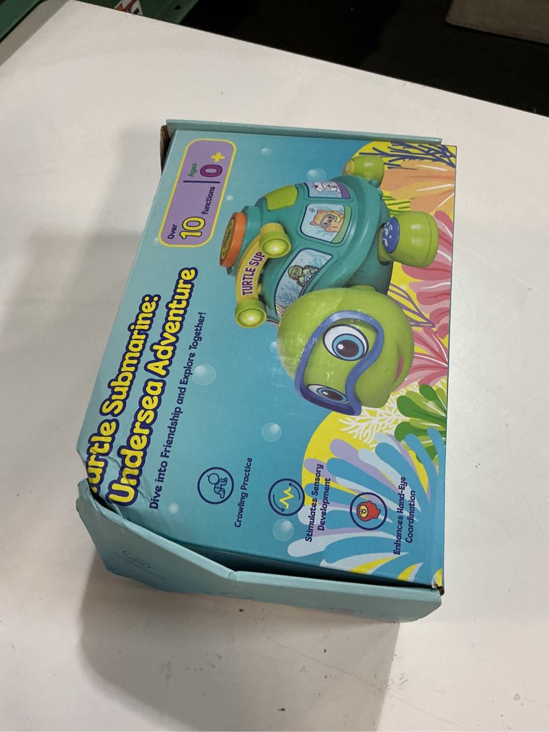 Condition photo showing New/Like New for Educational Baby Toys 6-12 Month, Musical Crawling Turtle, Infant Toys for 6 7 8 9 10 Month Old Boy Girl, Christmas Bilingual Baby Gifts for 3-6-9-12 Months Green