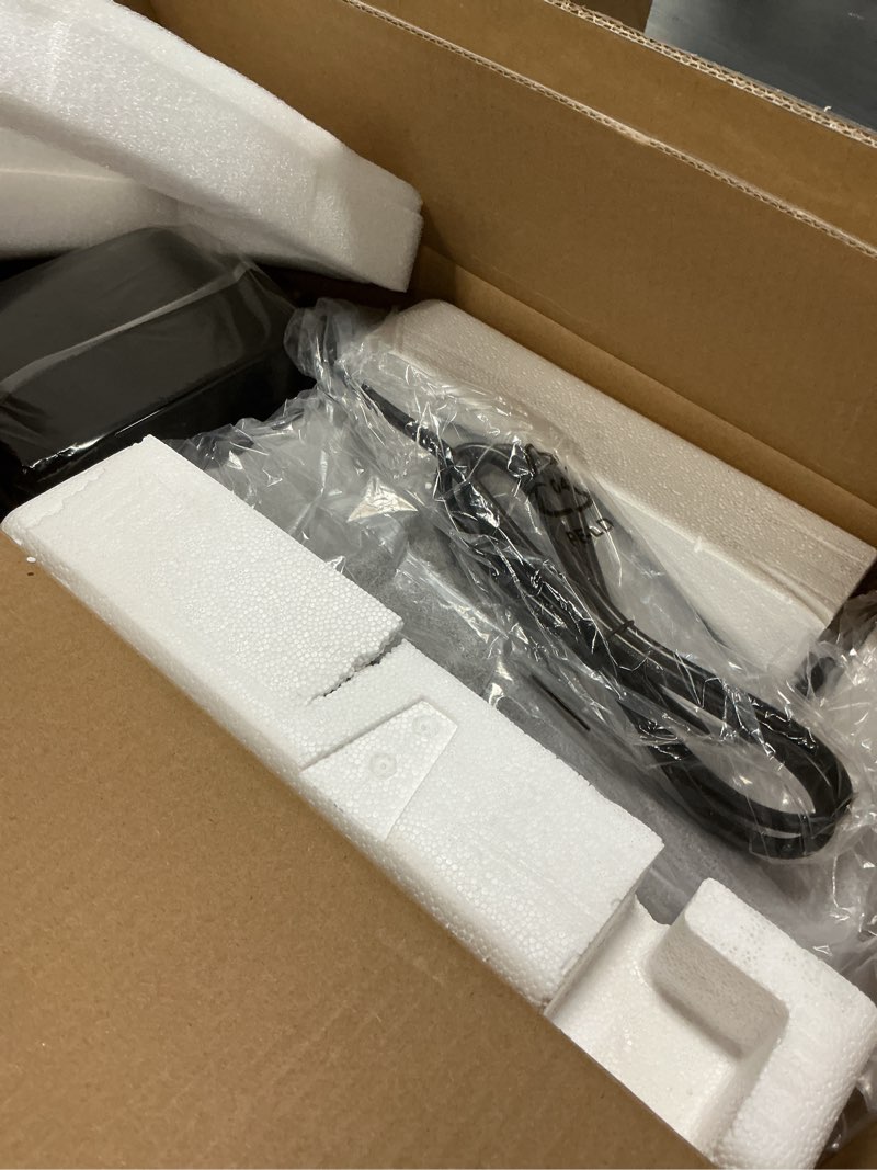 Condition photo showing Good Condition for Nugget Ice Makers Countertop with 1.32 Gallon Tank, 40 lbs/24H, Chewable Sonic Ice, Pellet Ice Machine with Auto Descaling System, Scoop Included, Stainless Steel Solid Black