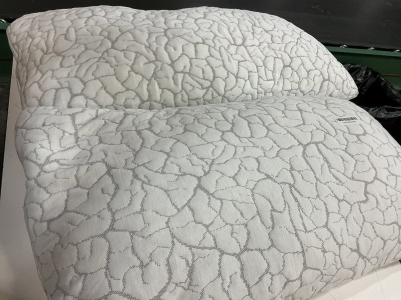 Condition photo showing Good Condition for cooling pillows for sleeping 2 pack, king size adjustable shredded memory foam pillows, firm bed pillows for side, back, stomach, hot sleepers, cold pillow with removable washable cover king 2