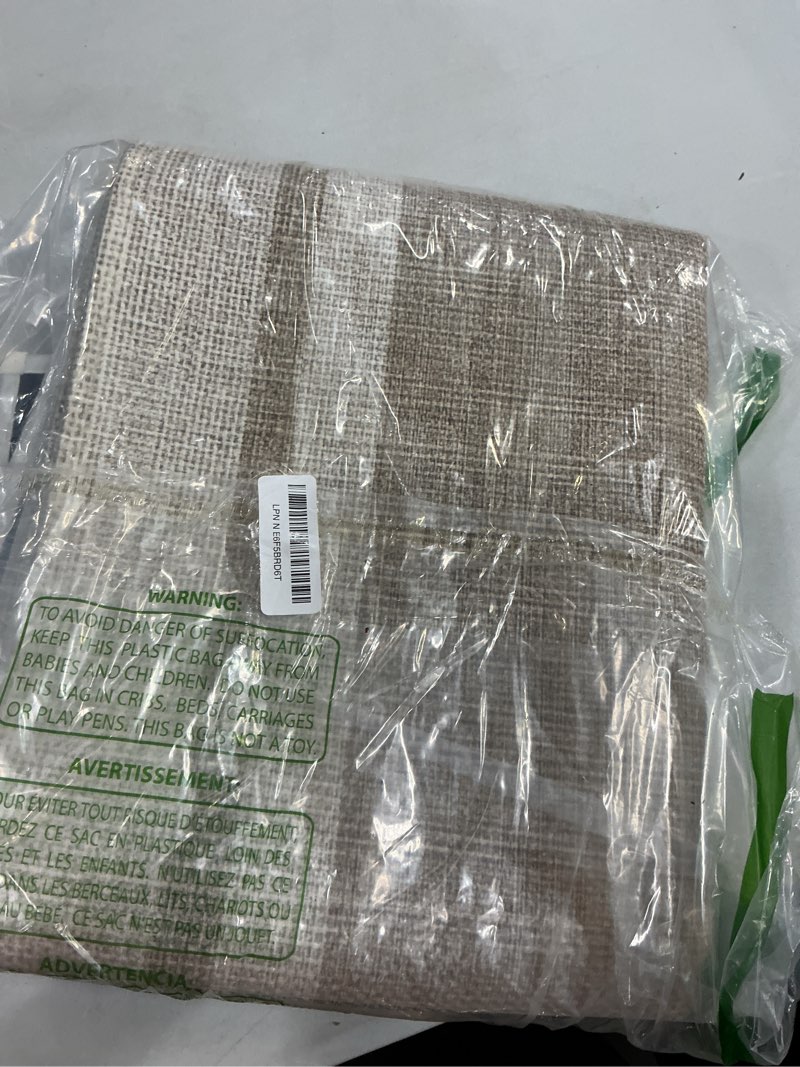 Condition photo showing Good Condition for artoid mode beige absorbent rectangle non-skid kitchen mats set of 2, home mats washable natural rubber back kitchen rugs for floor - 24x35 and 24x59 inch 24" x 35" /24" x 59" beige