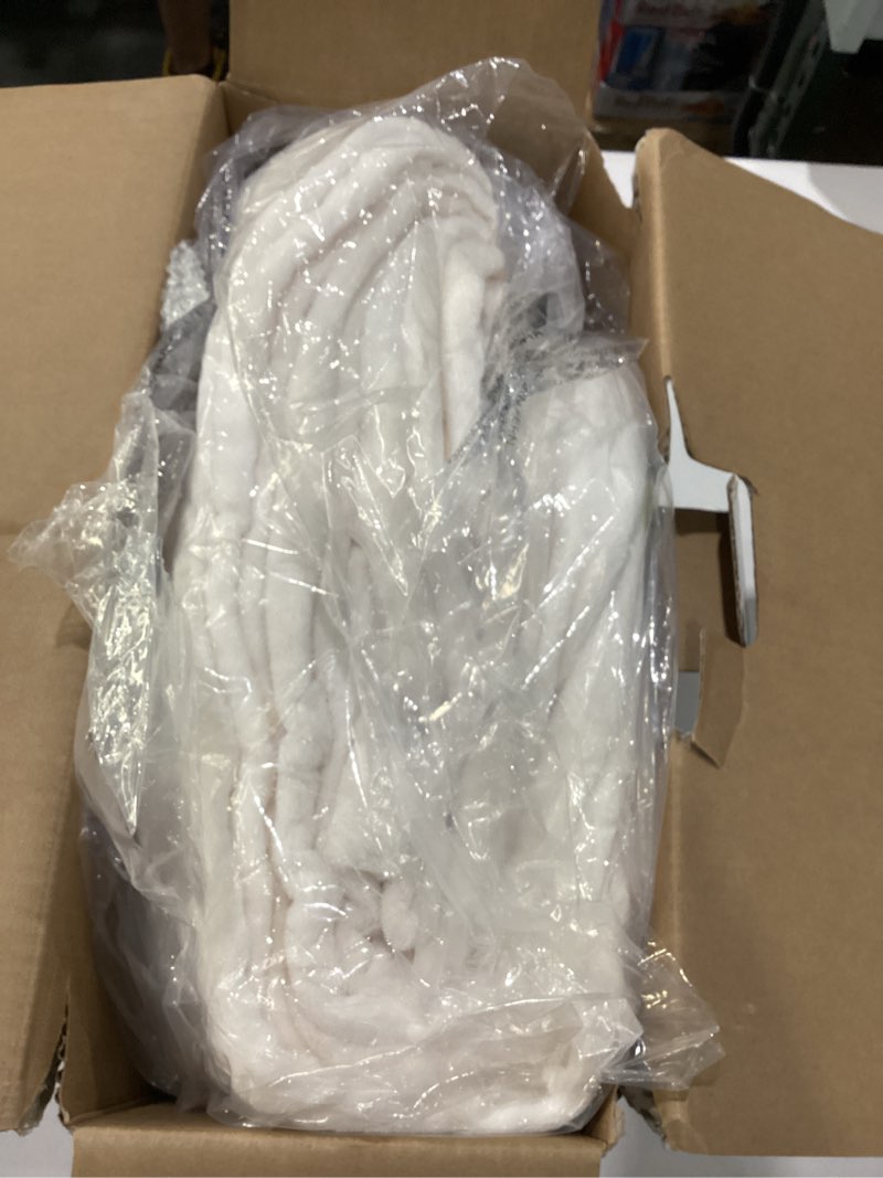 Condition photo showing Good Condition for NOT TESTED Beautyrest Heated Electric Blanket for Cold Weather, Fast Heating Heated Blanket, Auto Shut Off, Virtually Zero EMF, Multi Heat Setting, UL Certified, Ivory King (90 inx100 in) King (90 in x 100 in) Ivory