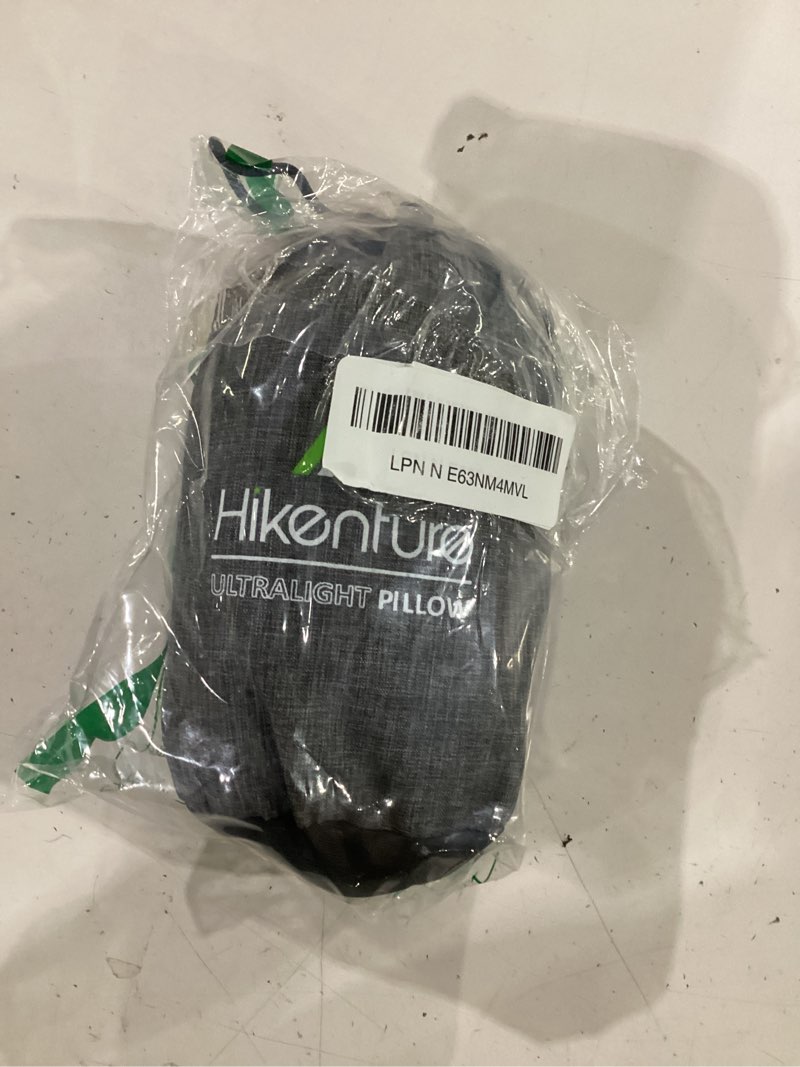 Condition photo showing Good Condition for hikenture camping pillow with removable cover - ultralight inflatable pillow for neck lumbar support - upgrade backpacking pillow - washable travel air pillows for camping, hiking, backpacking black