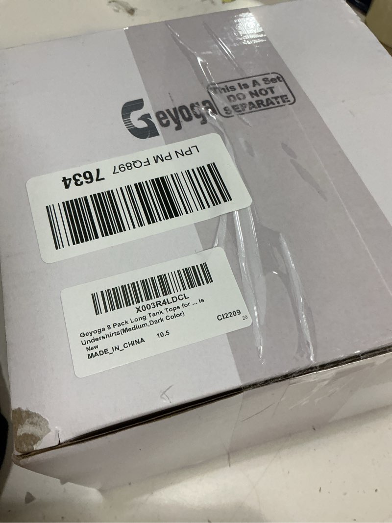 Condition photo showing Good Condition for geyoga long tank tops for women, long camisoles workout tops adjustable spaghetti strap women's camis undershirts medium as pictures show