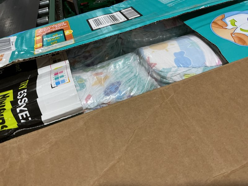 Condition photo showing New/Like New for pampers training pants - easy ups girls & boys - size 4t-5t, 104 count, peppa pig potty underwear (packaging may vary) 4t-5t 104