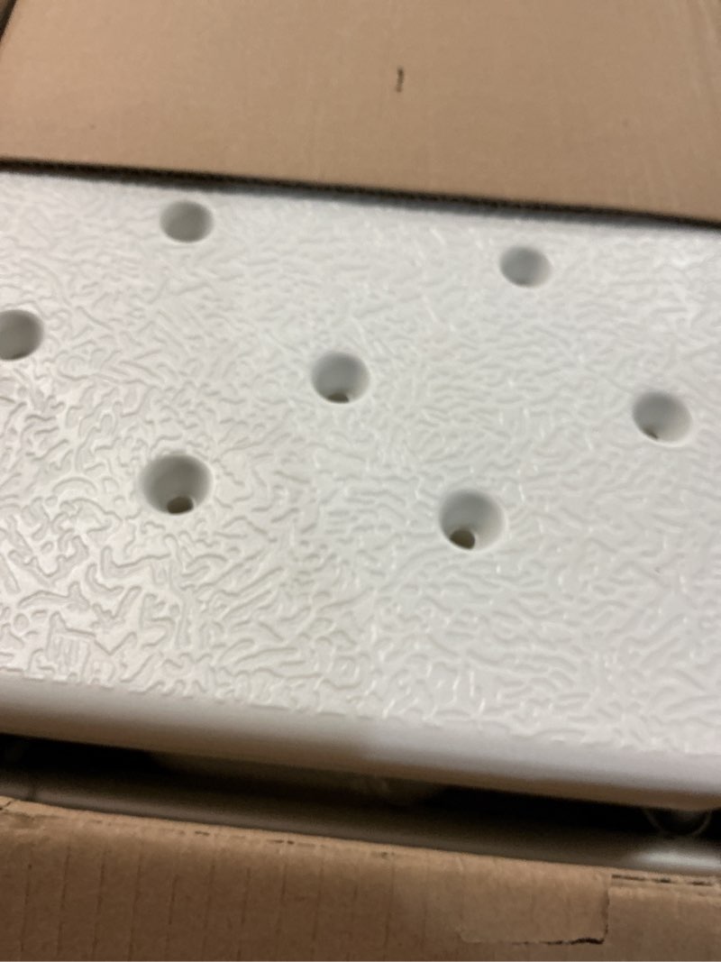 Condition photo showing Good Condition for Bath SafetyBenches/Stools Product Description: KD Bath Bench w/Back & Padded Arm,1/ea