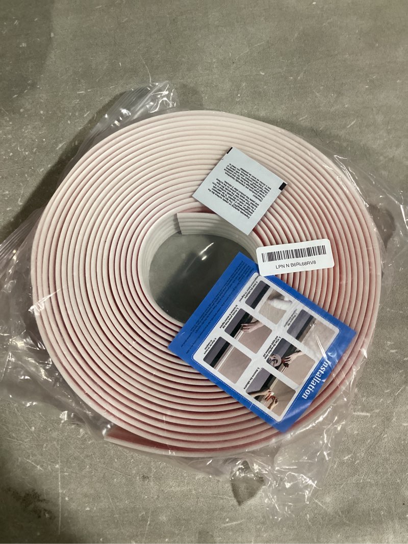 Condition photo showing New/Like New for Duzzy Wall Corner Protector Trim, 40 Feet Flexible Inside & Outside Corner Guard Trim, Peel and Stick Corner Molding, Self-Adhesive Strip for Wall Edge, Ceiling, Door Frames, Countertop 2.4in×40ft White