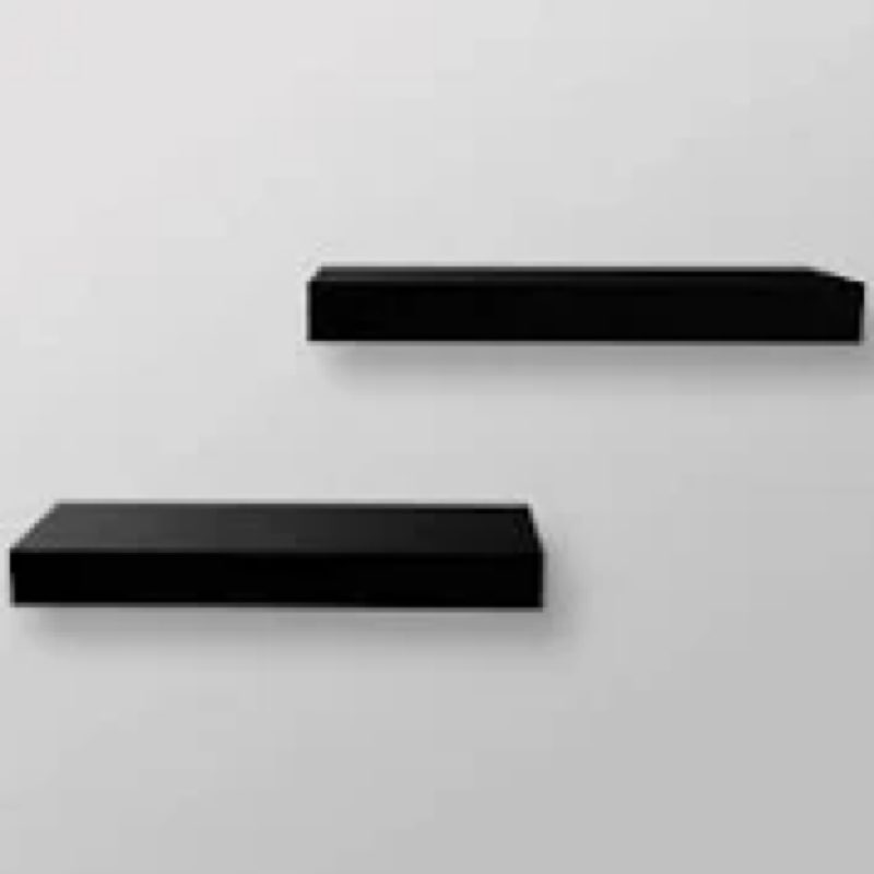 Solrot Floating Shelves for Wall Decor, Wall Mounted Wood Storage Shelf for Bedroom, Living Room, Ba