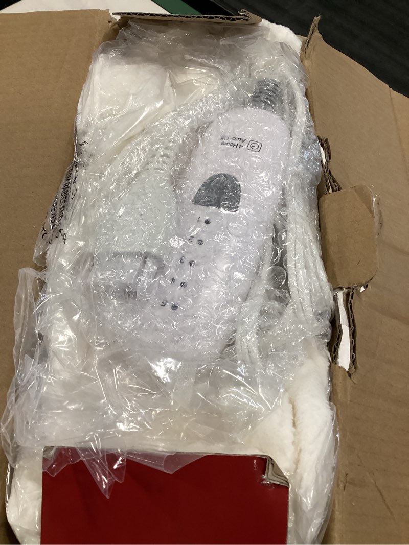 Condition photo showing New/Like New for Electric Throw Heated Blanket 50''X60'' - Soft Silky Plush Electric Blanket with 5 Heating Level & 4 Hour Auto Off Heating Blanket, ETL Certified & Machine Washable for Grandma Gifts(Cream White) 08-cream Throw 50" x 60"