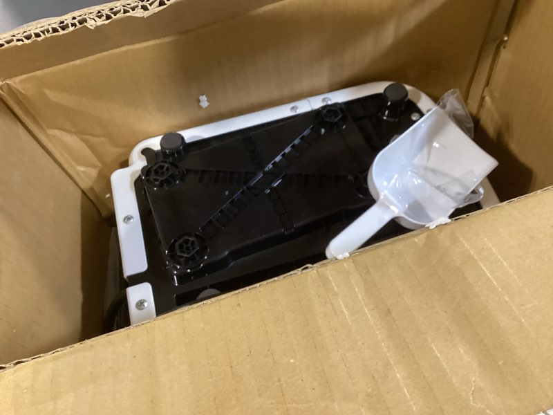 Condition photo showing Good Condition for newbulig ice maker, countertop ice machine with handle, 9 bullet cubes in 6~8 mins, 26lbs daily, self-cleaning with basket and scoop for home/kitchen/camping/rv white 11.1"l × 8.9"w × 11.8"h