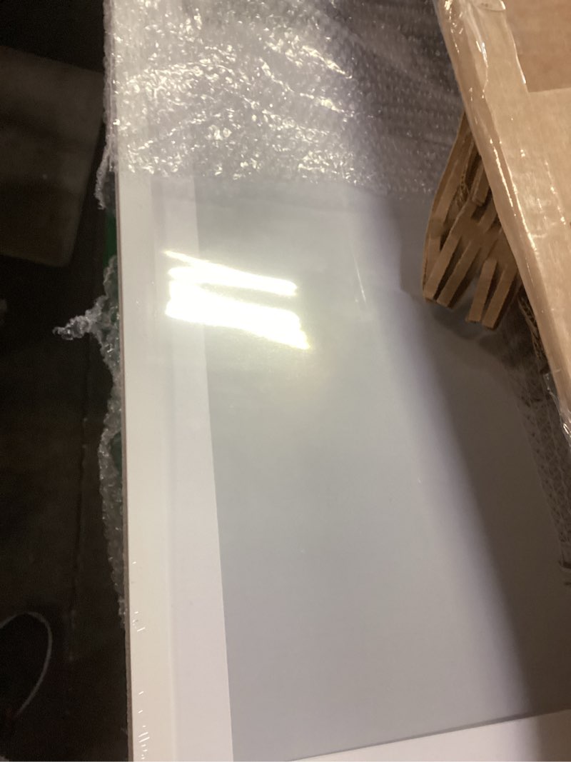 Condition photo showing Good Condition for upsimples 18x24 picture frame, display pictures 16x20 with mat or 18 x 24 without, wall hanging poster frames, white, 1 pack white 18x24