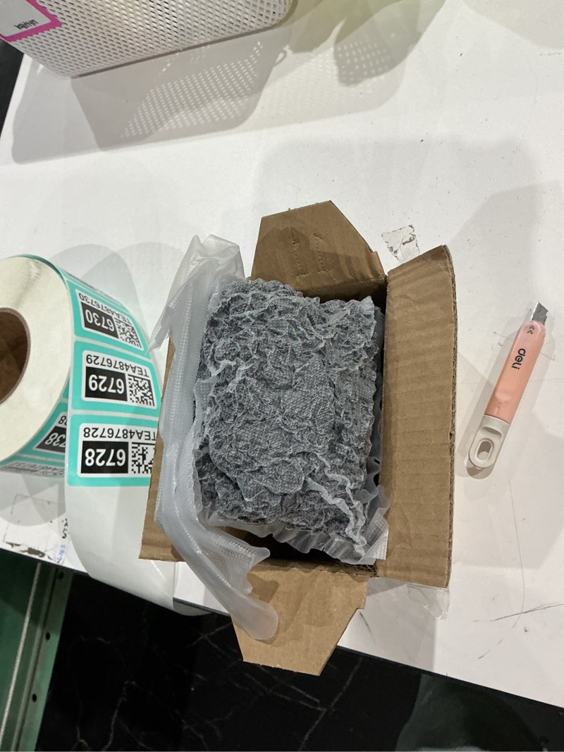 Condition photo showing Good Condition for caleihd crinkle cut paper shred packing grass cushion paper streamer for christmas wedding birthday bridesmaid engagement craft gift boxes bags basket filler decoration 4.5oz black