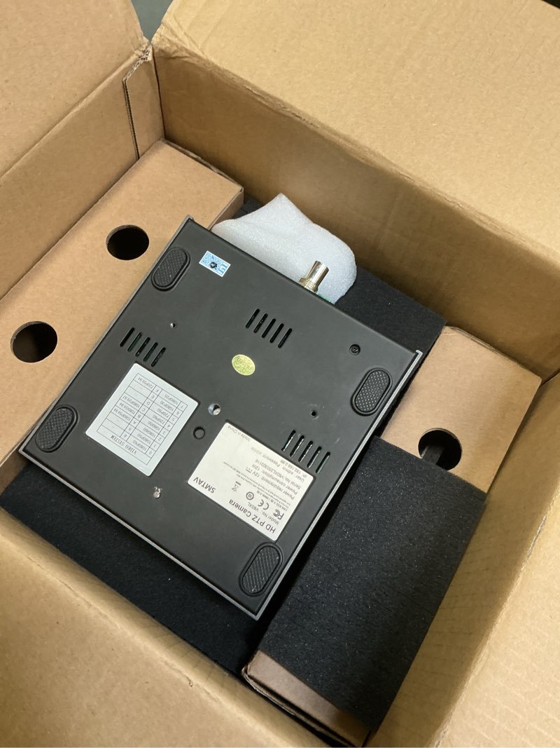 Condition photo showing Good Condition for SMTAV AI Auto Tracking PTZ Camera - 20X Optical + 16X Digital Zoom, High-Speed PTZ, 3G-SDI + HDMi+US