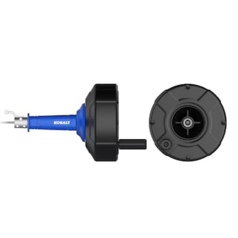 kobalt 1/4-in x 15-ft high carbon wire hand auger for drain