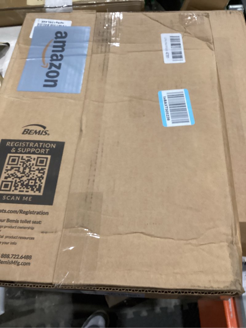 Condition photo showing As Is for Mayfair NextStep2 Toilet Seat with Built-In Potty Training Seat, Slow-Close, Removable that will Never Loosen, ELONGATED, White Elongated 2-in-1 Toilet Seat