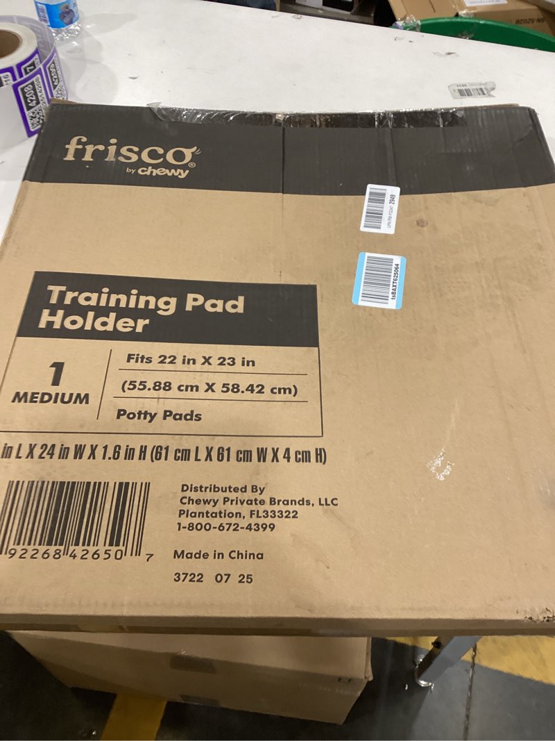 Training  pad holder