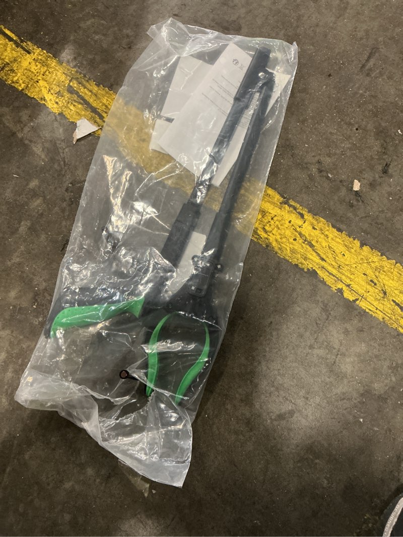 Condition photo showing Good Condition for 32\" reacher grabber tool with light, kekoy trash claw grabber reaching assist pick up tool green