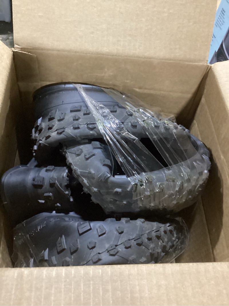Condition photo showing Good Condition for 2-pack 20x4.0 fat bike tire, 20 inch mountain bike tires & tubes set, folding replacement bicycle tires with tire levers for off-road bike, ebike black 20x4.0-2 unit pack