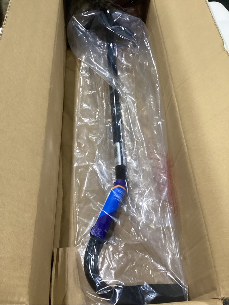 Condition photo showing New/Like New for medline aluminum quad cane with small base for balance, knee injuries, leg surgery recovery & mobility, portable, lightweight walking aid for seniors & adults