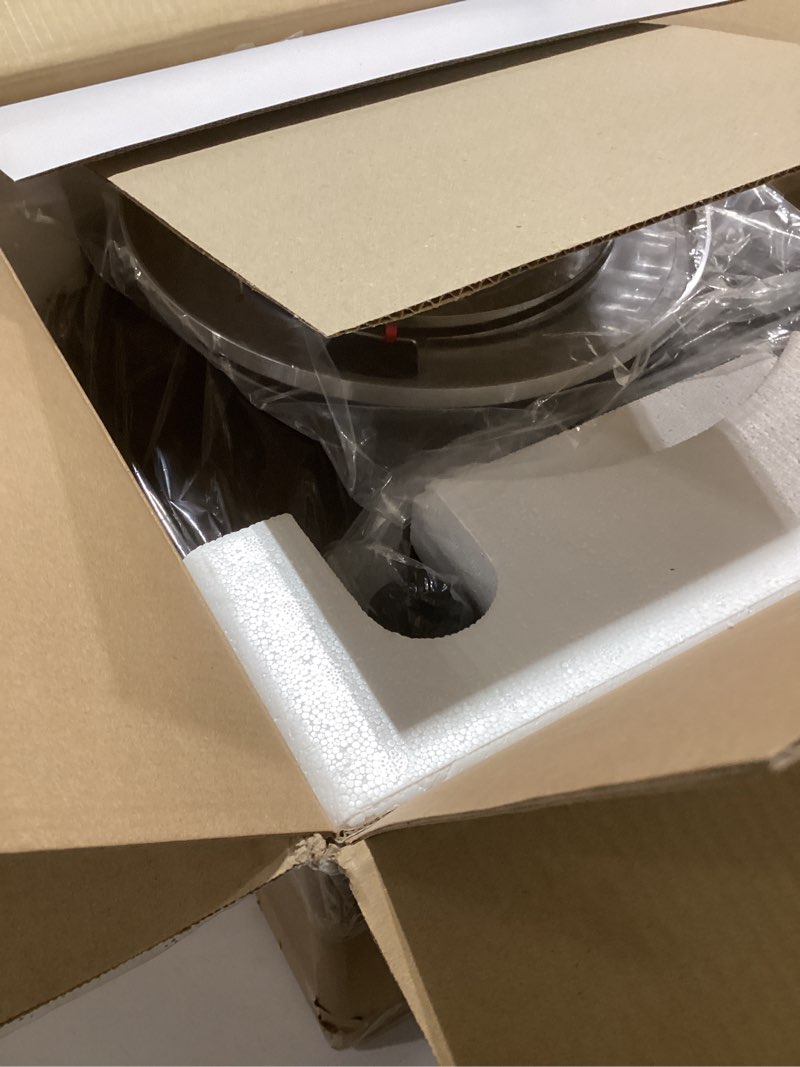 Condition photo showing Good Condition for Turntables Belt-Drive Record Player with Wireless Output Connectivity, Vinyl Player Support 33&45 RPM Speed Phono Line USB Digital to PC Recording with Advanced Magnetic Cartridge&Counterweight Dark Brown Silver Aluminum Platter+ Aluminum Tonearm