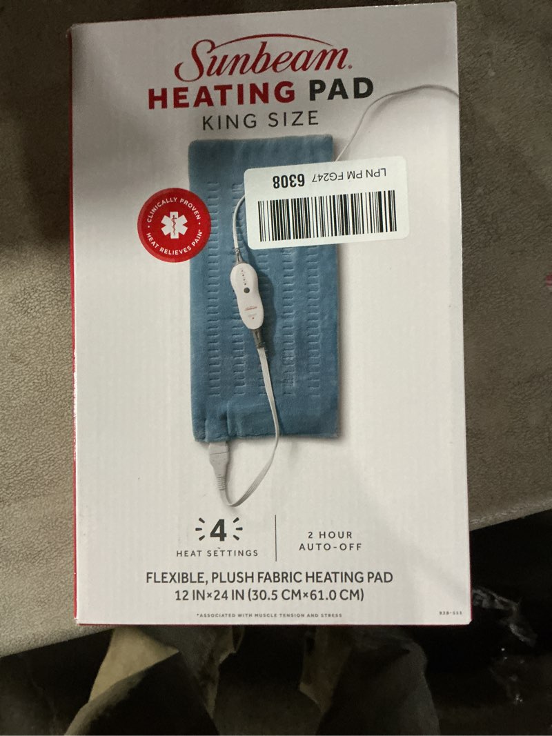Condition photo showing Good Condition for Heating Pad