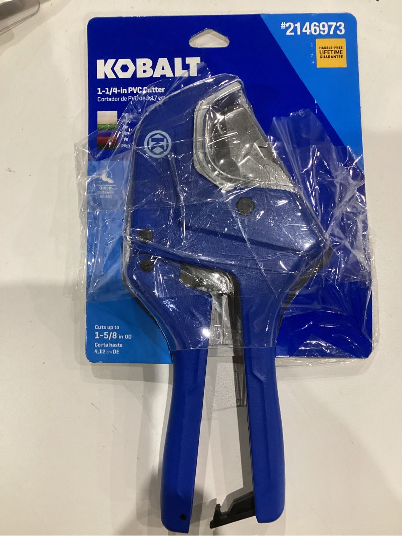 Condition photo showing Good Condition for kobalt cutter 1-1/4-in pvc cutter