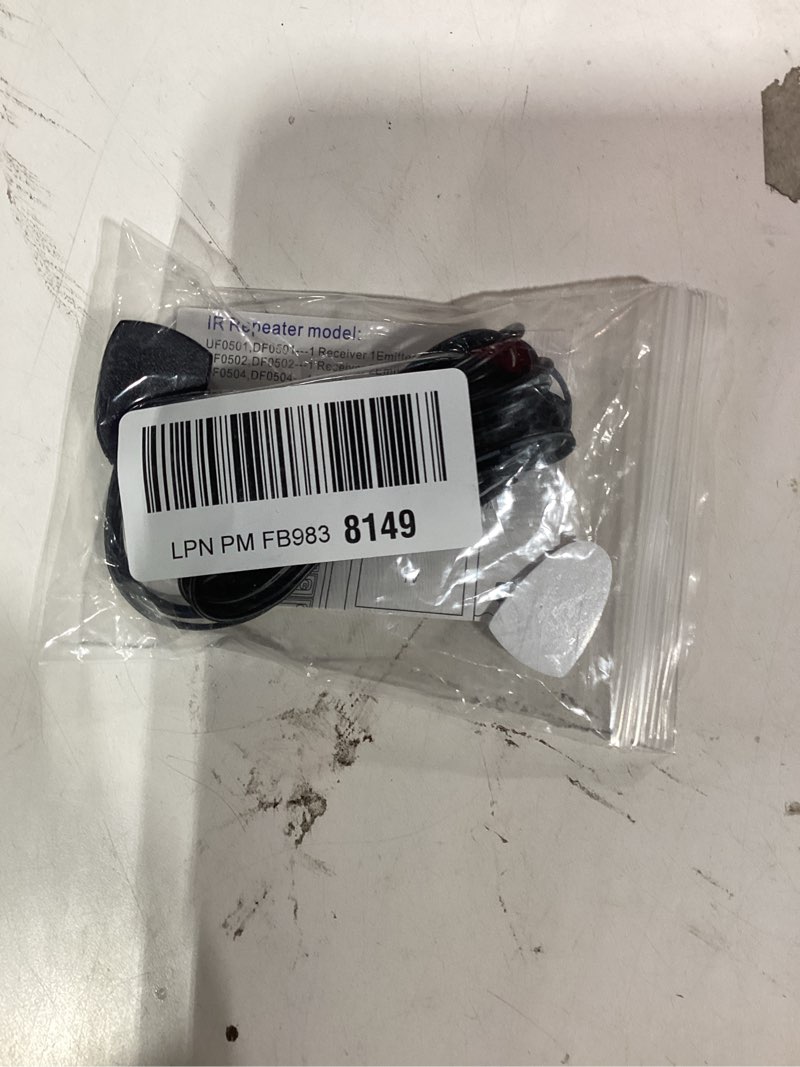 Condition photo showing Good Condition for similar productCable Matters Infrared Remote Extender Cable - 6ft, IR Repeater Kit Cable, IR Extender, USB Infrared Remote Blaster Cord Up to 15ft Signal Range, NOT Compatible with RF Remote 6 Feet