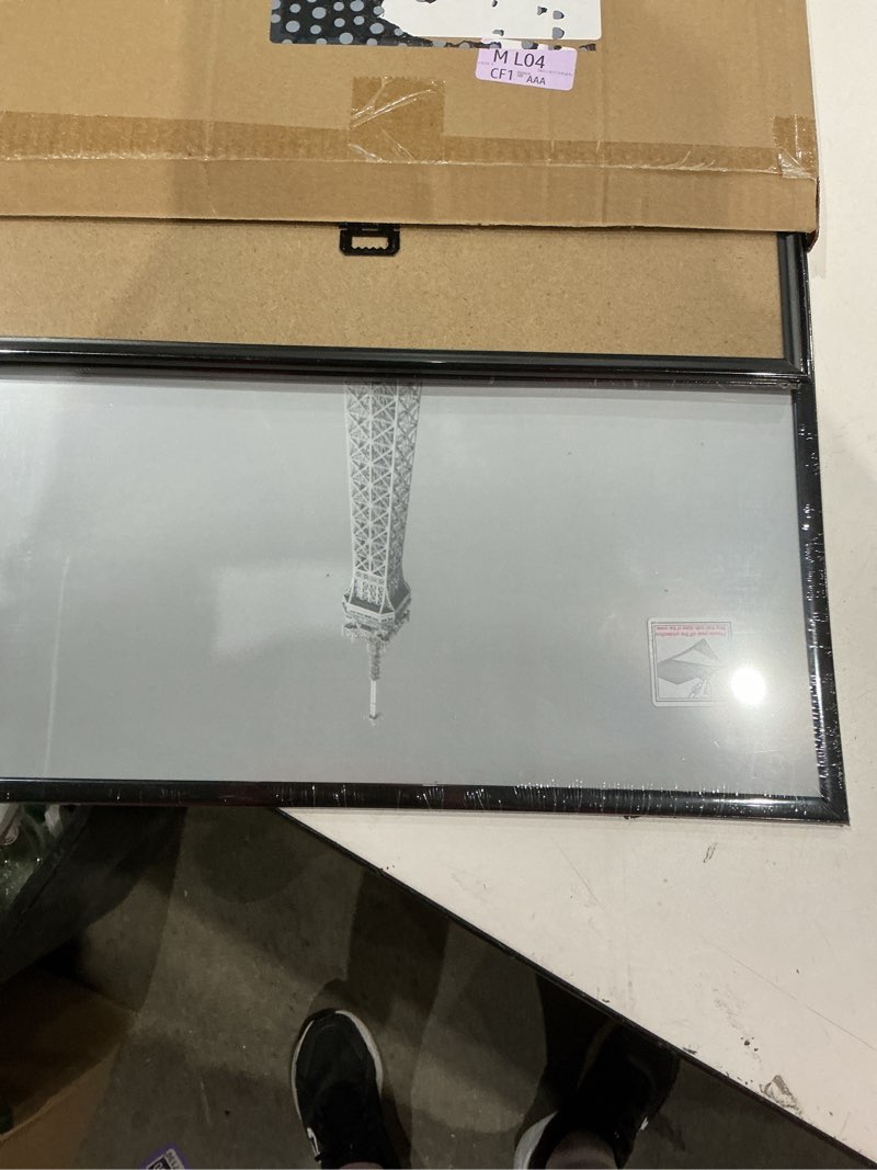 Condition photo showing Good Condition for upsimples 16x24 picture frame black 3 pack, scratch-proof poster frames 16 x 24 for photo gallery - slide-in strips, horizontal or vertical wall mounting