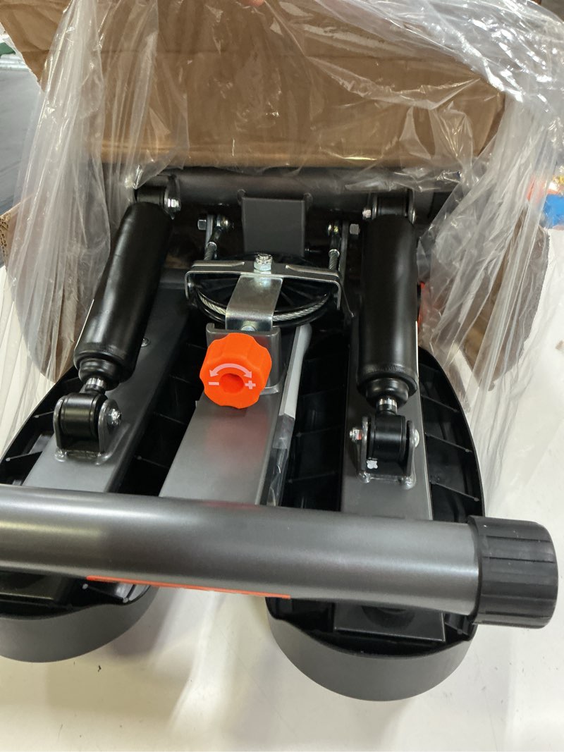 Condition photo showing Good Condition for niceday steppers for exercise, stair stepper with resistance bands, mini stepper with 300lbs loading capacity, hydraulic fitness stepper with lcd monitor gray