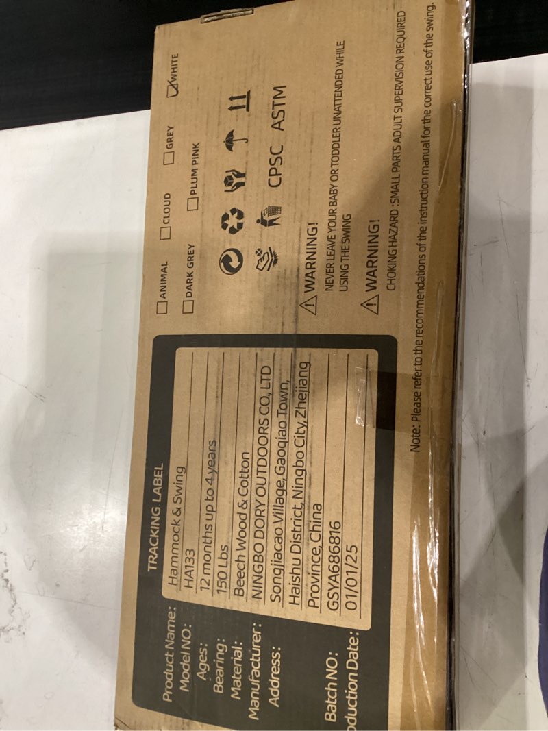 baby hammock and swing