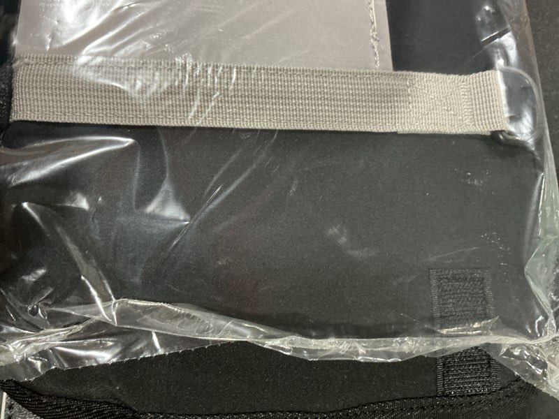 Condition photo showing Good Condition for Portable Dog Car Seat for Small Dogs - Pet Booster Seat with Safety Leash, Adjustable Straps, Washable Cushion & Storage Pocket - Center Console Puppy Car Seat for Travel - Black