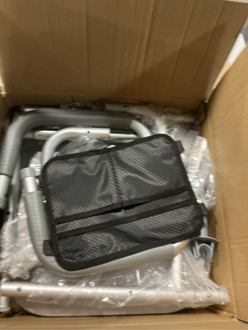 Condition photo showing Good Condition for raised toilet seat with handles, toilet seat riser for seniorsadjustable height & width, 450lb raised toilet seat with handles for elderly, handicap, elevated, pregnant, fit any toilet 450lb &with toilet paper holder