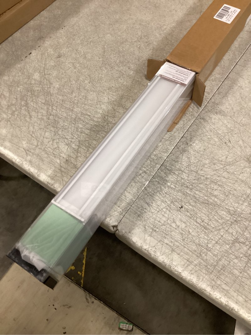 Condition photo showing New/Like New for aosky light filtering roller shades cordless blinds for windows, 1% openness free-stop shades with valance, thermal insulated fabric, uv protection, natural woven blinds?33" w x 72" h, white? white 33"w x 72"h