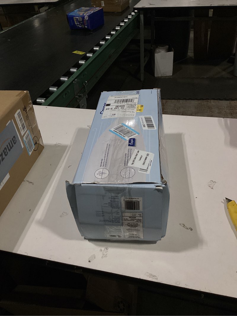 Condition photo showing New/Like New for casper sleep essential cooling pillow, king size – cooling cover, medium soft feel, down-alternative fill, supports side, back & stomach sleepers king essential cooling pillow single pack