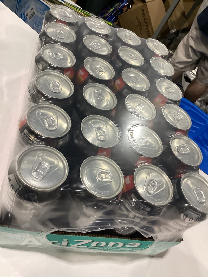 Condition photo showing Good Condition for arizona 27 count 12 fl oz half and half lemonade tea expiration march 2027