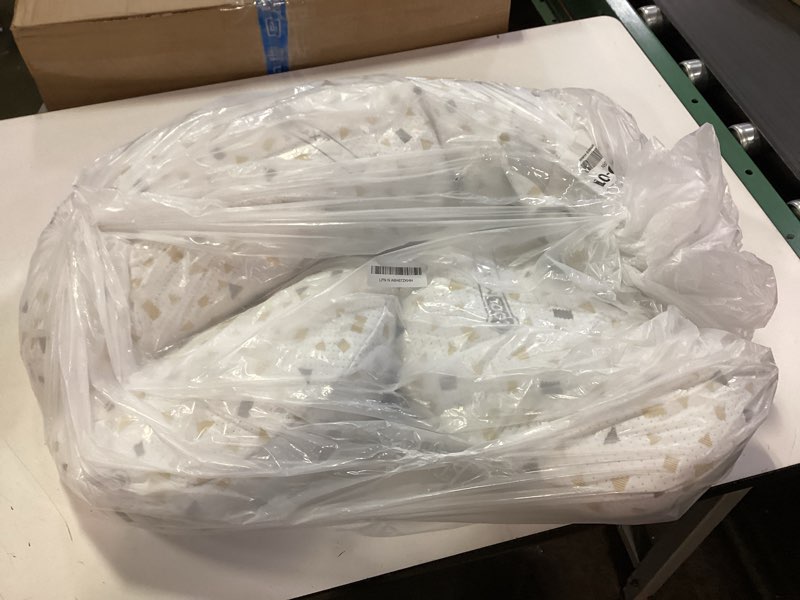 Condition photo showing As Is for Pregnancy Pillow for Women - Maternity Pillow for Back Pain Relief & Full Body Support, Soft Sleeping Pillow with Removable Cover for Side Sleepers and Pregnancy White