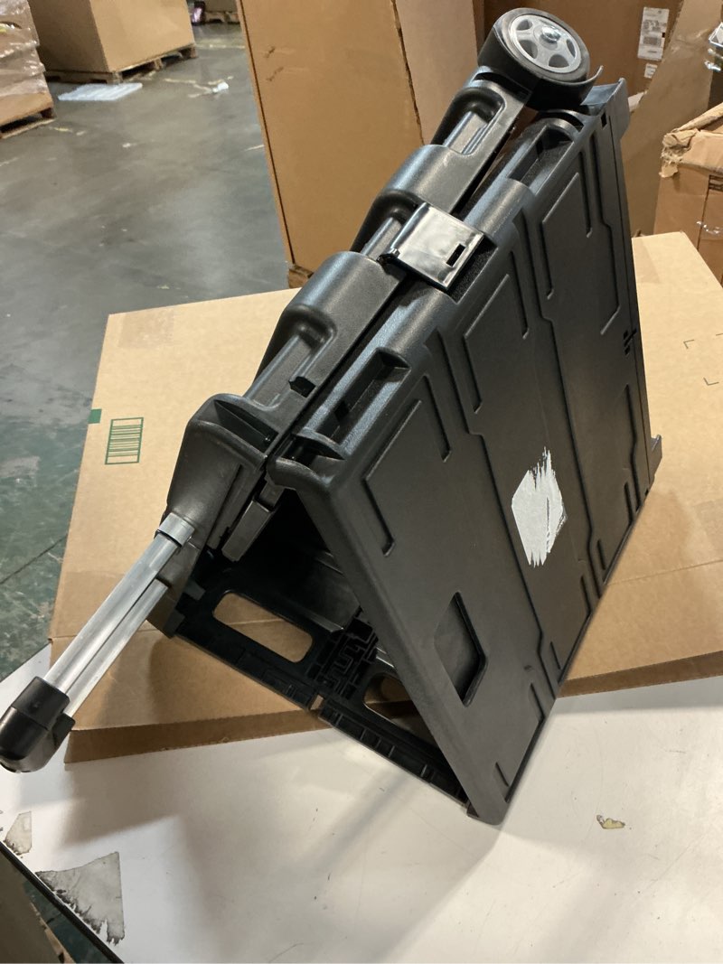 Condition photo showing Good Condition for Olympia Tools 85-010 Grand Pack-N-Roll Portable Tools Carrier with Telescopic Handle, 80 Lb. Load Capacity, Black