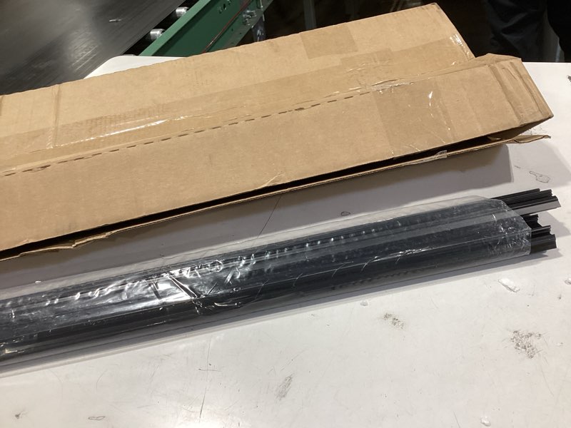 Condition photo showing Good Condition for Exterior Door Sweep [2 Pack] – 36 Inch Kerf Weather Stripping with Dual Air Tube Seal & Vinyl Fins | Under Door Bottom Seal Strip | Door Sweep for Exterior Doors | Quiet & Tight Fit