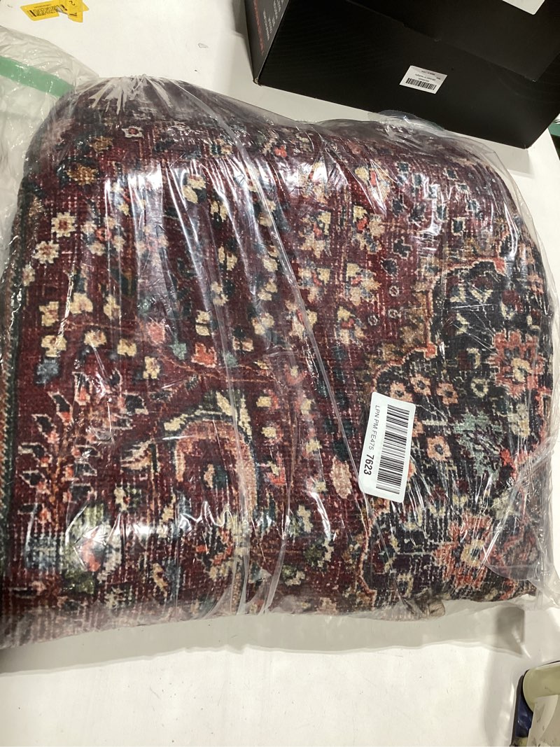 Condition photo showing Good Condition for Keen Home Design 5x7 Rug - Machine Washable Area Rug with Non-Slip Backing, Ideal for Living Room, D