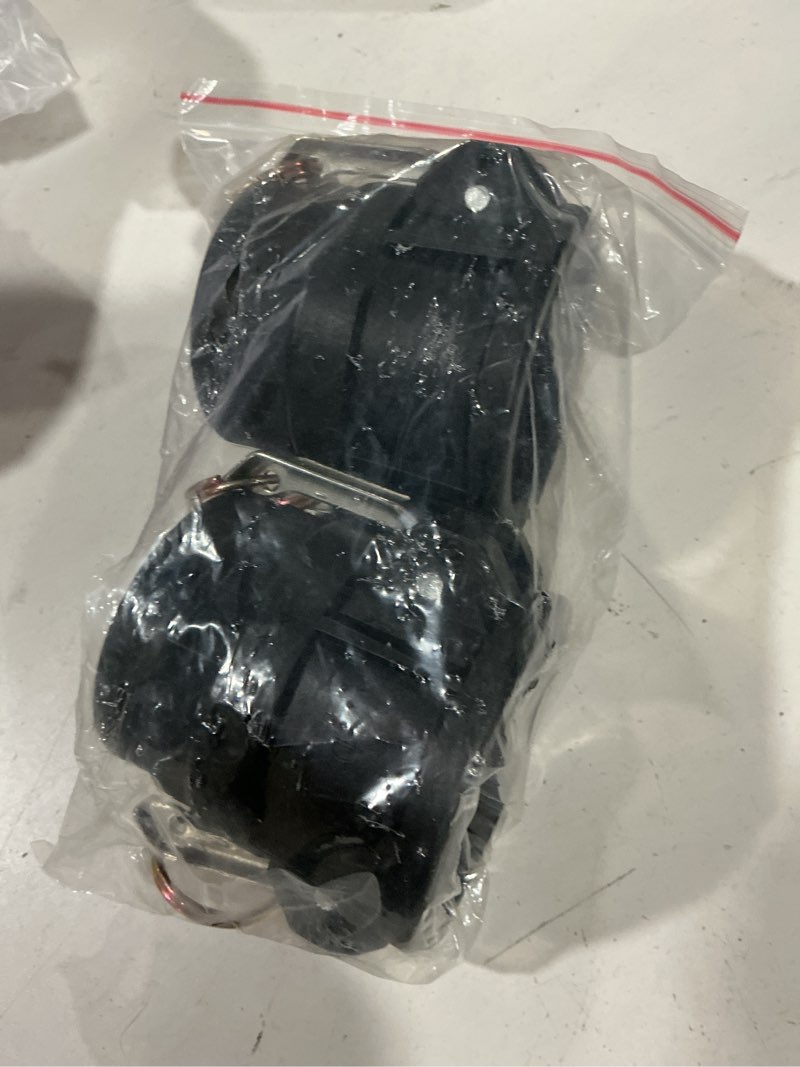Condition photo showing Good Condition for 2pcs camlock type d 2'', cam & groove hose fitting female coupler x female npt thread coupling antirust with gasket fitting (black, 2 inch) black 2 inch